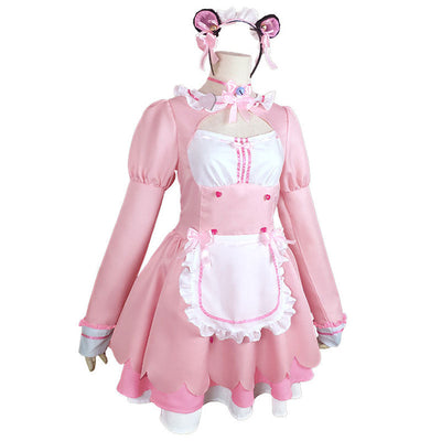 Anime Nekopara Chocola Vanilla Maid Cosplay Costumes