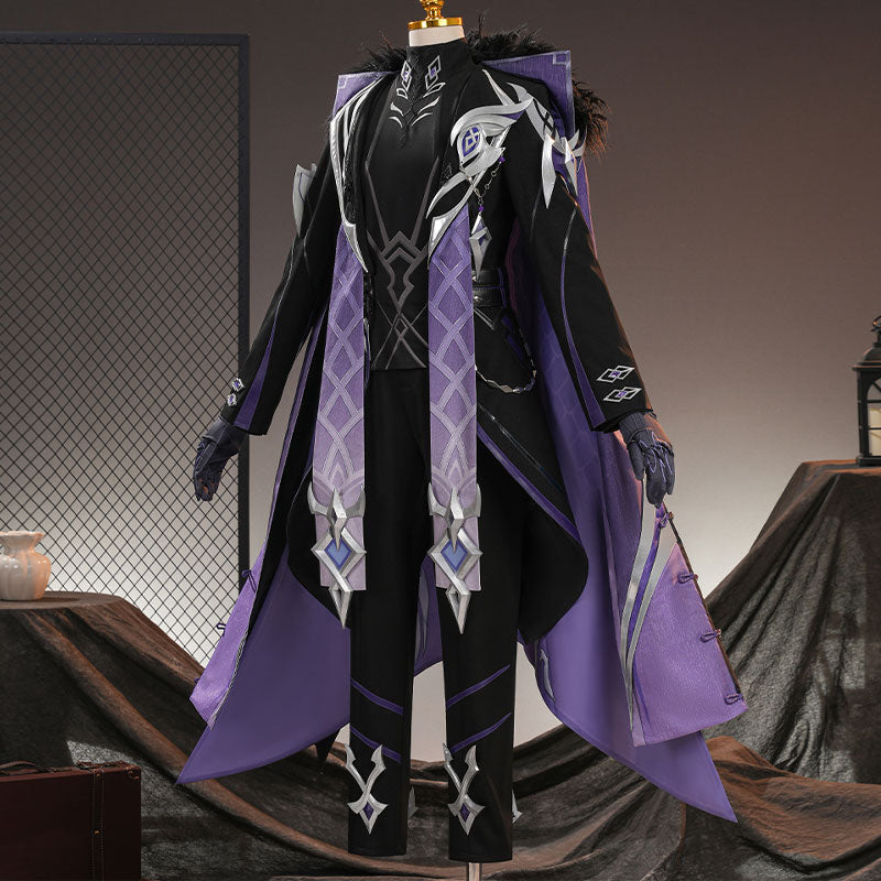 Genshin Impact Pantalone Fatui Regrator Cosplay Costumes