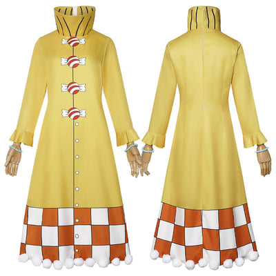 ONE PIECE Kyandi Daijin Charlotte Perospero Cosplay Costume