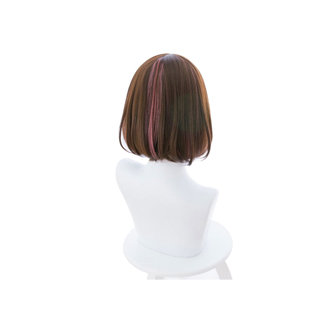 Virtual YouTuber Kizuna AI Short Brown Halloween Cosplay Wig