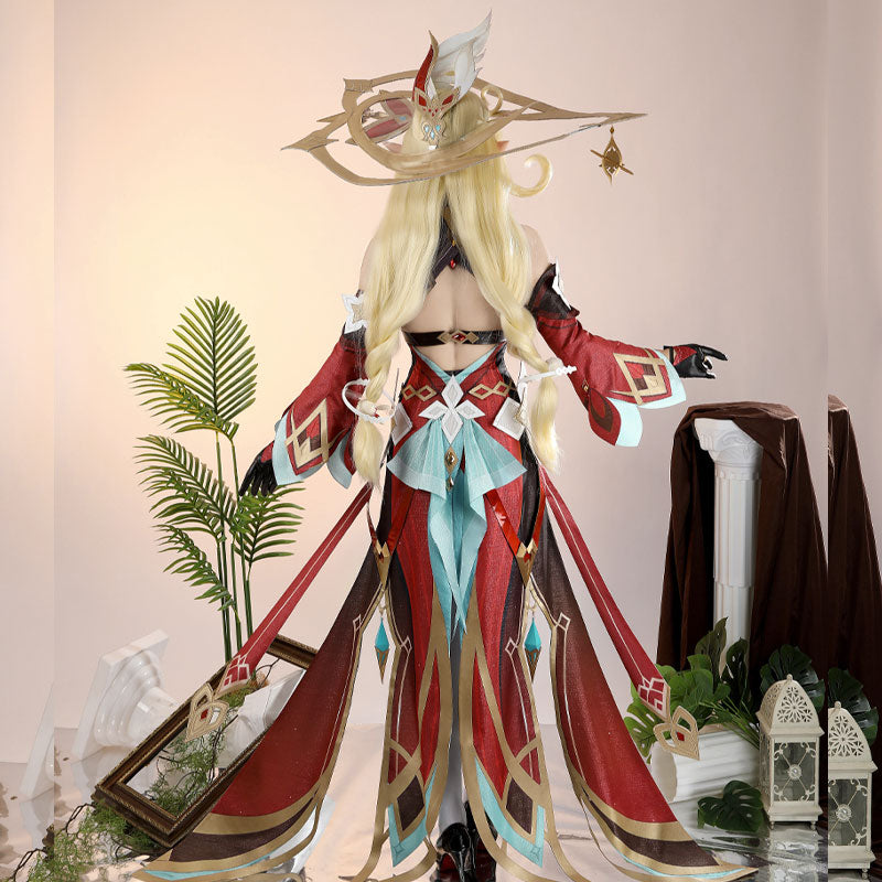 Genshin Impact Hexenzirkel Alice Cosplay Costumes