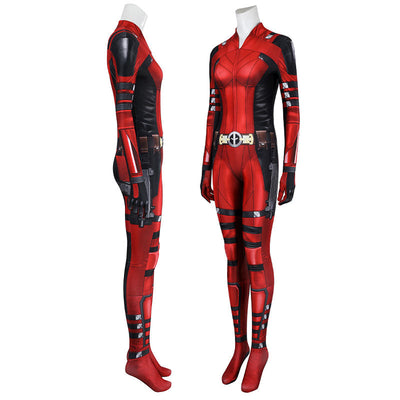 Deadpool 3 Lady Deadpool Jumpsuit Cosplay Costumes
