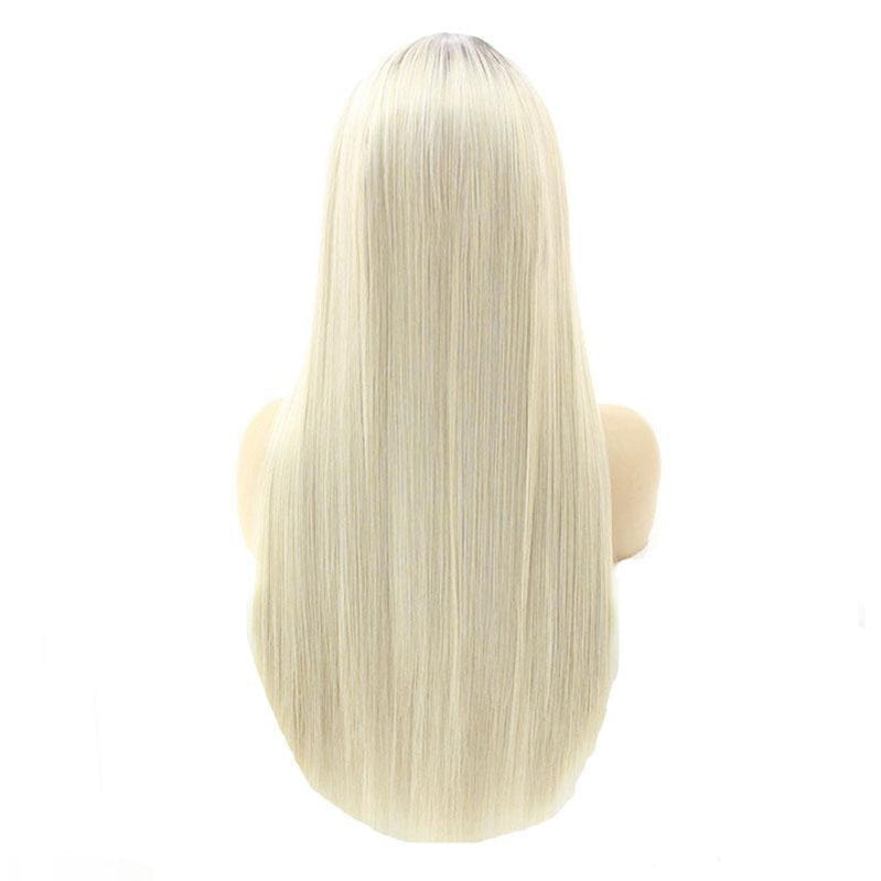 Multi-size Lace Front Wigs Long Straight Black Fade Blonde Cosplay Wigs