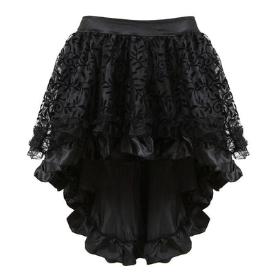 Tulle Skirts for Women Midi Long Tutu Court Ball Umbrella Skirt Mesh Layered Waist Halloween Skirts