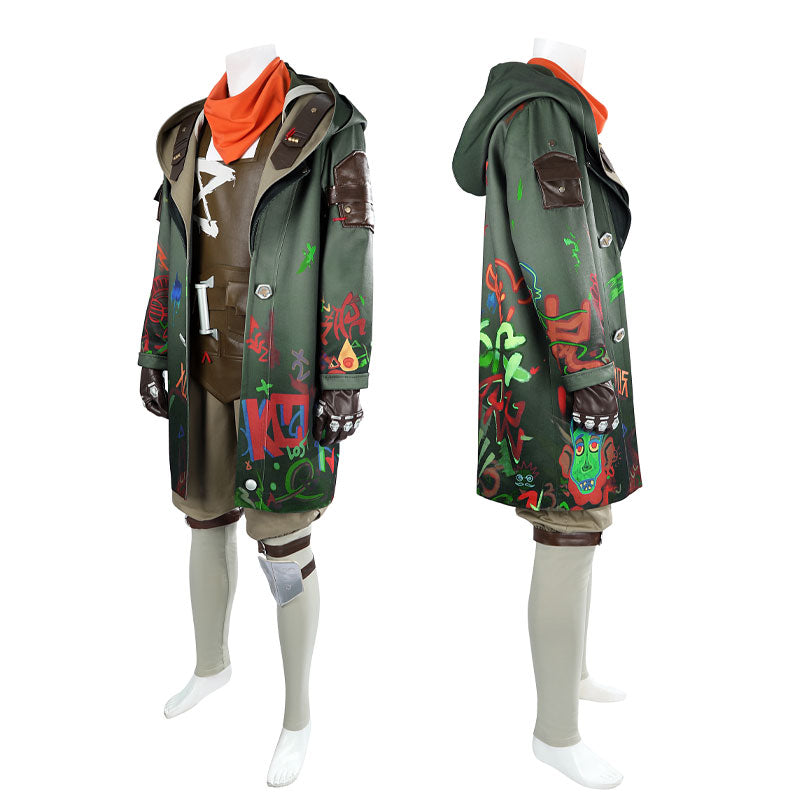 LOL Arcane 2 Ekko Cosplay Costumes
