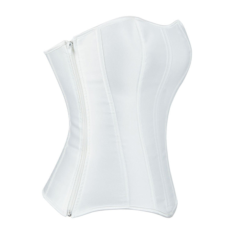 Satin Fabric Body Shaping Waist-Slimming Court-Styling Top Cosplay Costumes