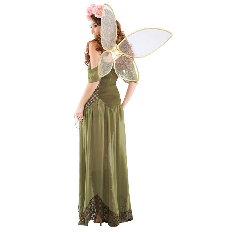 European Halloween Elf Costume Dress Cosplay Costumes