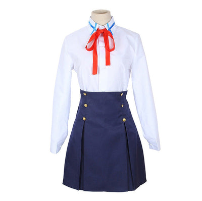 Anime SAO Sword Art Online Yuuki Asuna Uniforms Cosplay Costume