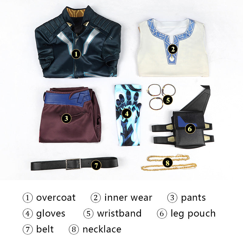 Game Valorant Veto Cosplay Costumes