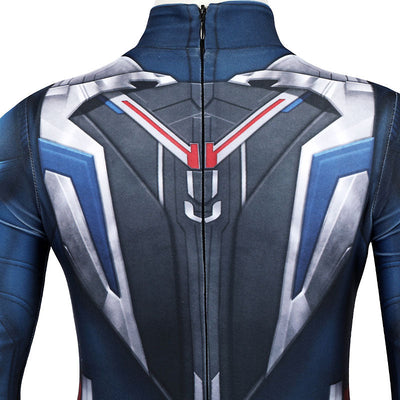 Captain America: Brave New World Captain America Kids Jumpsuit Cosplay Costumes