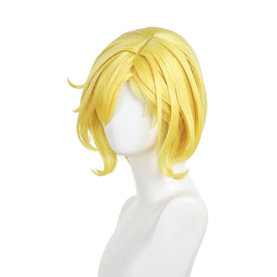 Gnosia Setsu Golden Yellow Cosplay Wigs