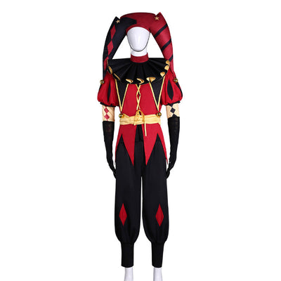 The Freak Circus Pierrot Halloween Cosplay Costumes