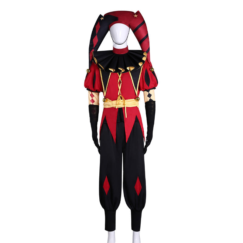 The Freak Circus Pierrot Halloween Cosplay Costumes