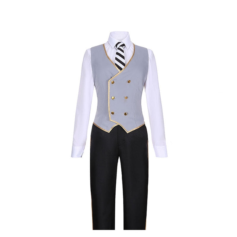 Game Twisted-Wonderland Jade Leech Uniforms Cosplay Costume