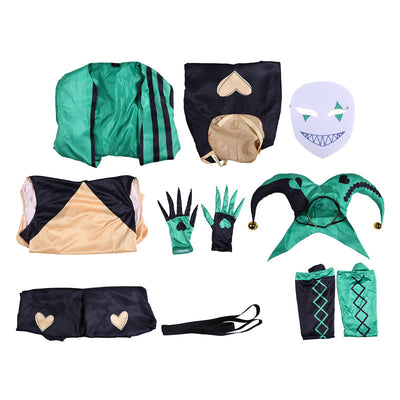 The Freak Circus Harlequin Halloween Cosplay Costumes
