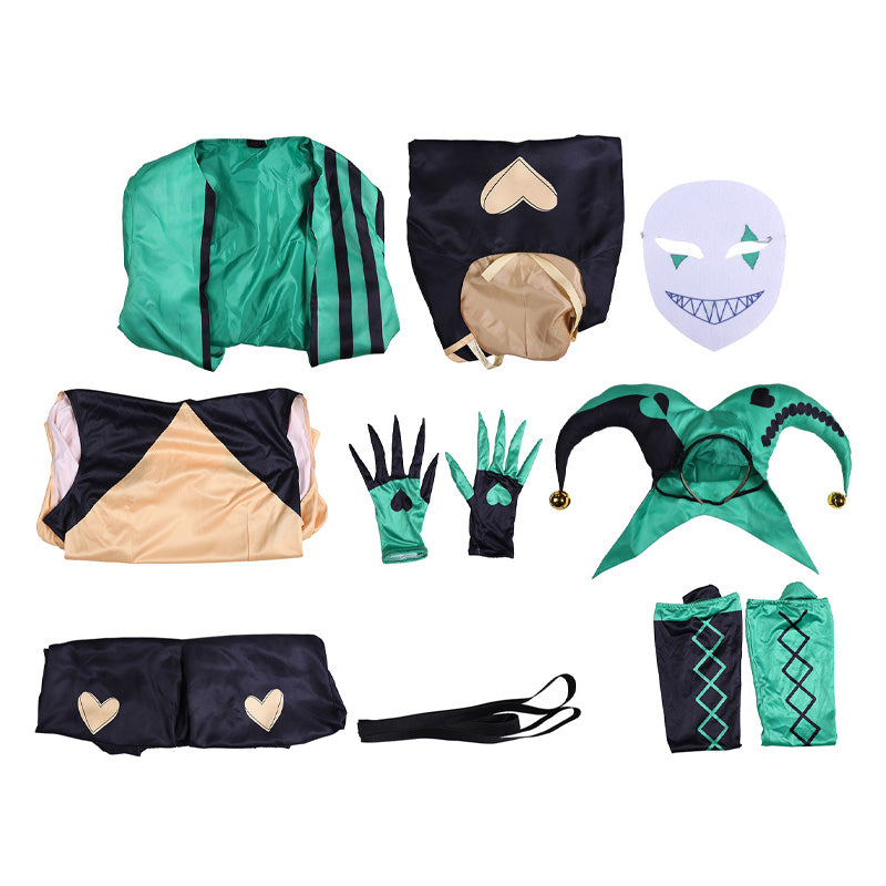 The Freak Circus Harlequin Halloween Cosplay Costumes