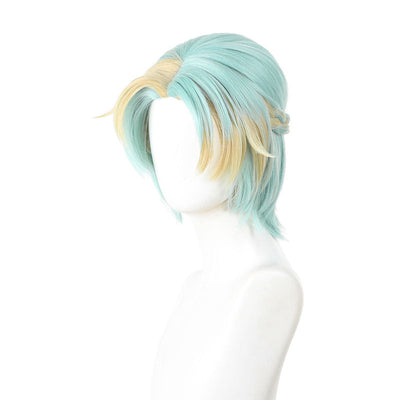 Gnosia Yuri Light Blue Cosplay Wigs