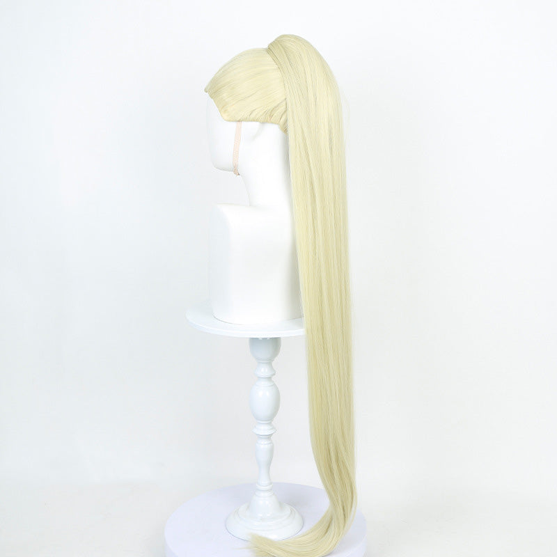 Gachiakuta Noerde Hew Amozo Golden Cosplay Wigs