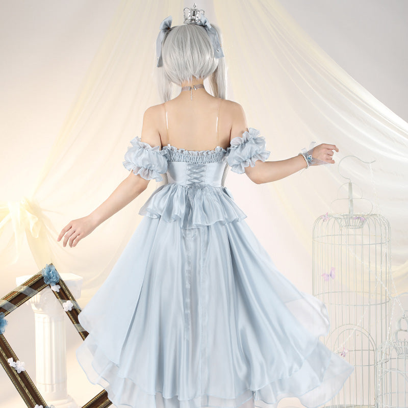 Goddess of Victory: NIKKE Cinderella Glass Princess Cosplay Costume