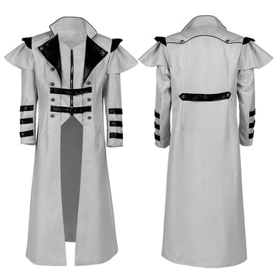 European Medieval Palace Zipper Slit Banquet Dress Halloween Cosplay Costumes