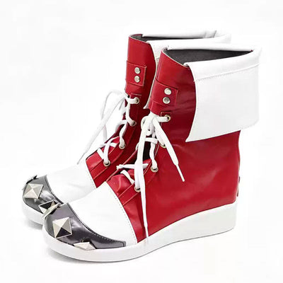 LOL Supervillain Jinx Cosplay Shoes