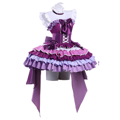 Puella Magi Madoka Magica Homura Akemi Stage Outfit Cosplay Costumes