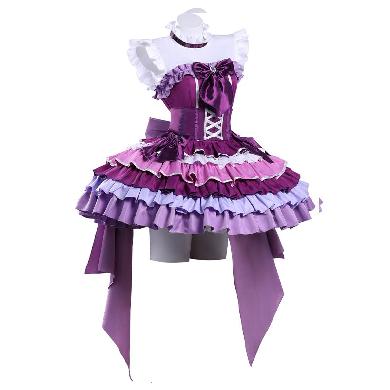 Puella Magi Madoka Magica Homura Akemi Stage Outfit Cosplay Costumes