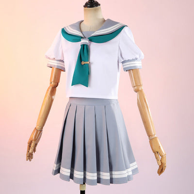 Love Live! Mari Ohara Summer School Uniform Cosplay Costumes