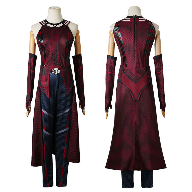 Wanda Vision The Scarlet Witch Cosplay Costumes