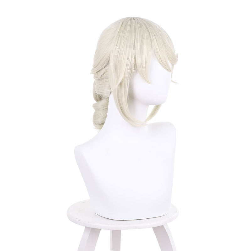 Game Identity V Edgar Valden Golden Ratio Milky White Cosplay Wigs
