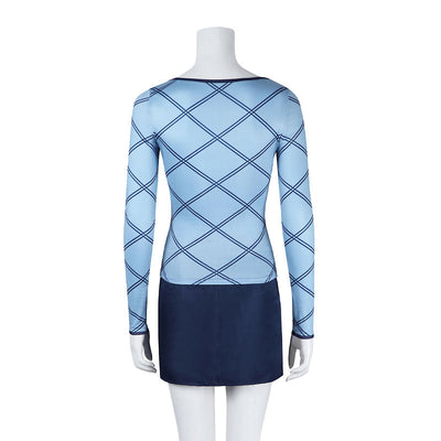 One Piece Live Action Season 2 Nami Blue Cosplay Costumes