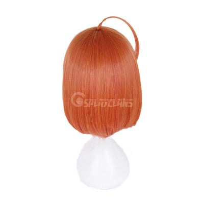 Anime LoveLive!Sunshine!! Takami Chika Long Orange Cosplay Wigs