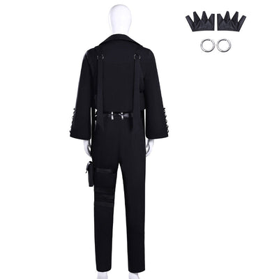 Tamon's B-Side Tamon Fukuharaa Black Vest Uniform Cosplay Costume