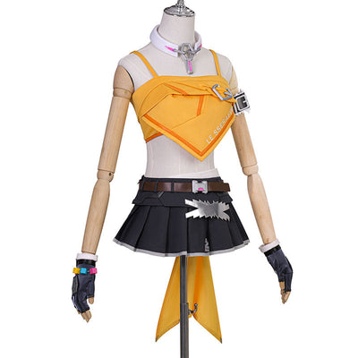 Overwatch 2 X LE SSERAFIM FEARLESS Mercy Fullset Cosplay Costumes