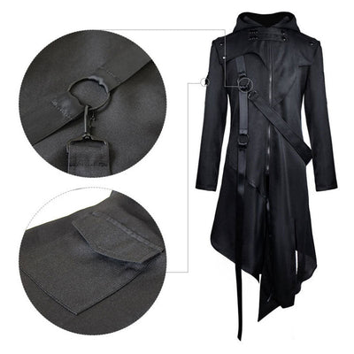 European Halloween Gothic Autumn and Winter Jacket Cosplay Costumes