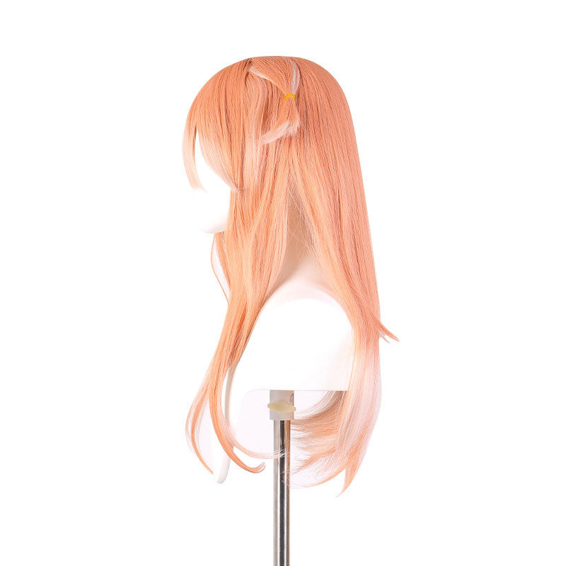 Game Genshin Impact Yanfei Pink Long Cosplay Wigs