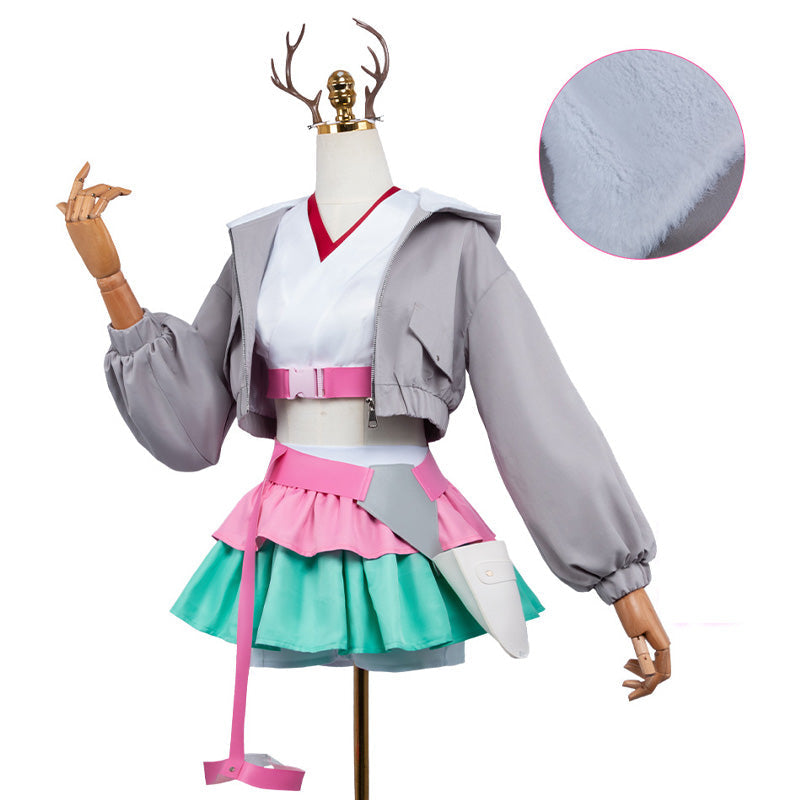 Cosmic Princess Kaguya! Roka Ayatsumugi Cosplay Costumes