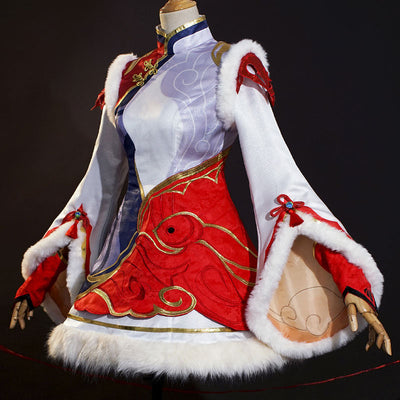 Game LOL Paper Cut Mythmaker Seraphine Cosplay Costume