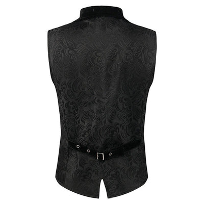 European Medieval Clothing Retro Gothic Long Dress Vest Halloween Cosplay Costumes