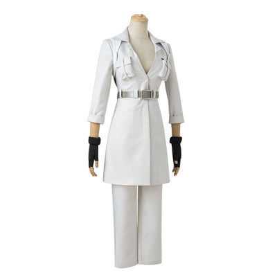 Anime Cells at Work! Black White Blood Cells Female Halloween Full Suit Cosplay Costume
