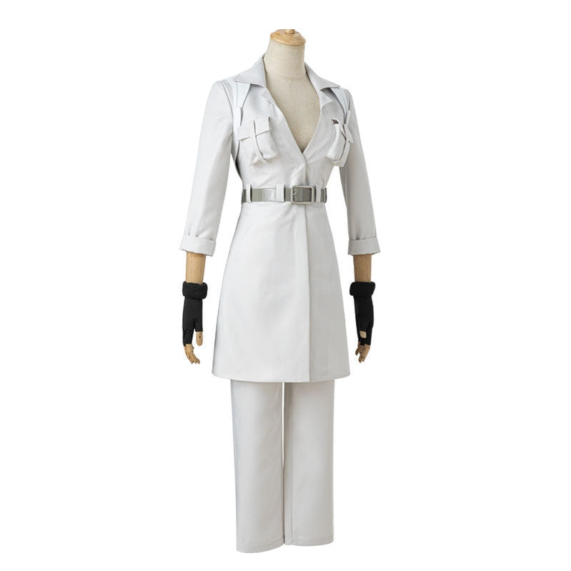 Anime Cells at Work! Black White Blood Cells Female Halloween Full Suit Cosplay Costume