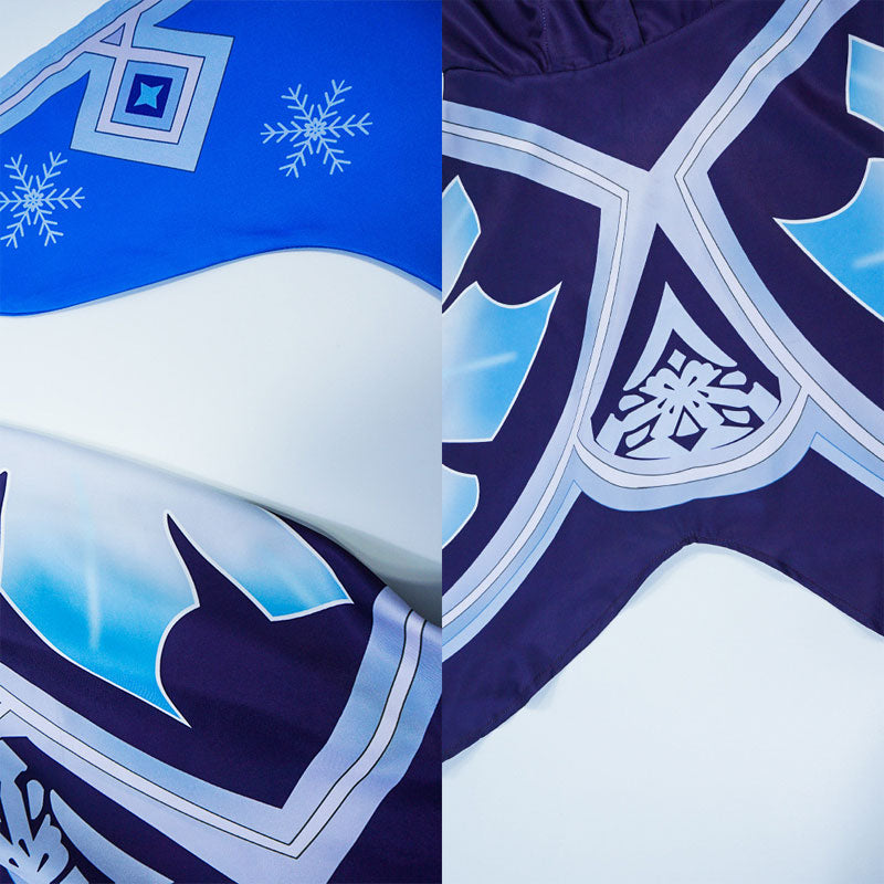 Game Genshin Impact Mago Del Abismo Cryo Hydro Cosplay Costumes
