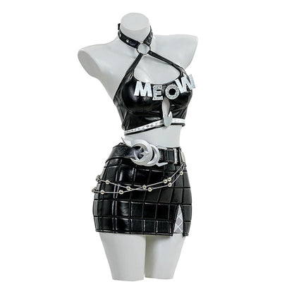 Marvel Rivals Black Cat Urban Predator Skin Cosplay Costume