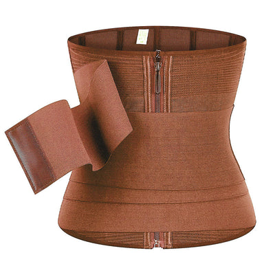 Waist Trainer Belt Waist Cincher Trimmer Ab Belt Tummy Control Body Shaper with Wrap Women and Men