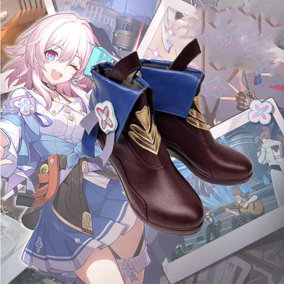 Honkai: Star Rail March 7th Cosplay Shoes