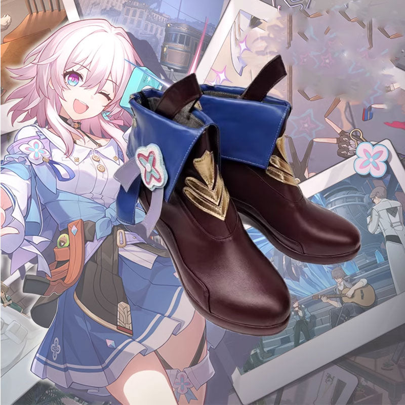 Honkai: Star Rail March 7th Cosplay Shoes