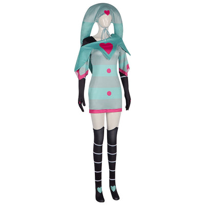 Hazbin Hotel Fizzarolli Dress Cosplay Costumes