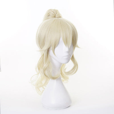 Game Genshin Impact Jean Blonde Ponytail Cosplay Wigs