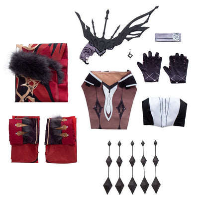 Game Genshin Impact Signora The Fair Lady Fullsuit Cosplay Costumes