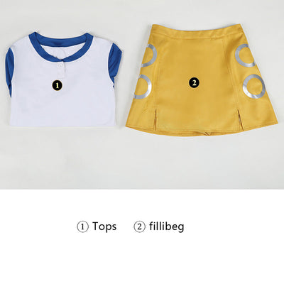 One Piece Live Action Season 2 Nami Long Sleeved Cosplay Costumes